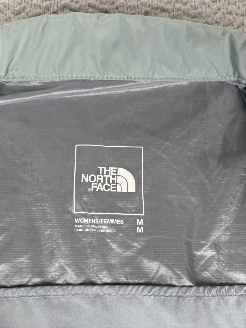 The North Face Jacket Women Medium Gray Full Zip Lightweight Windbreaker Outdoor - Picture 7 of 10